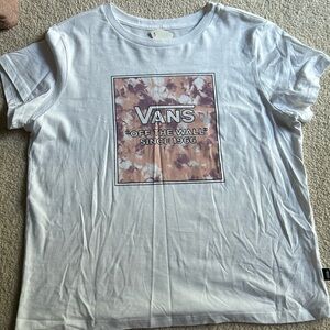 White X-Large Vans Croptop